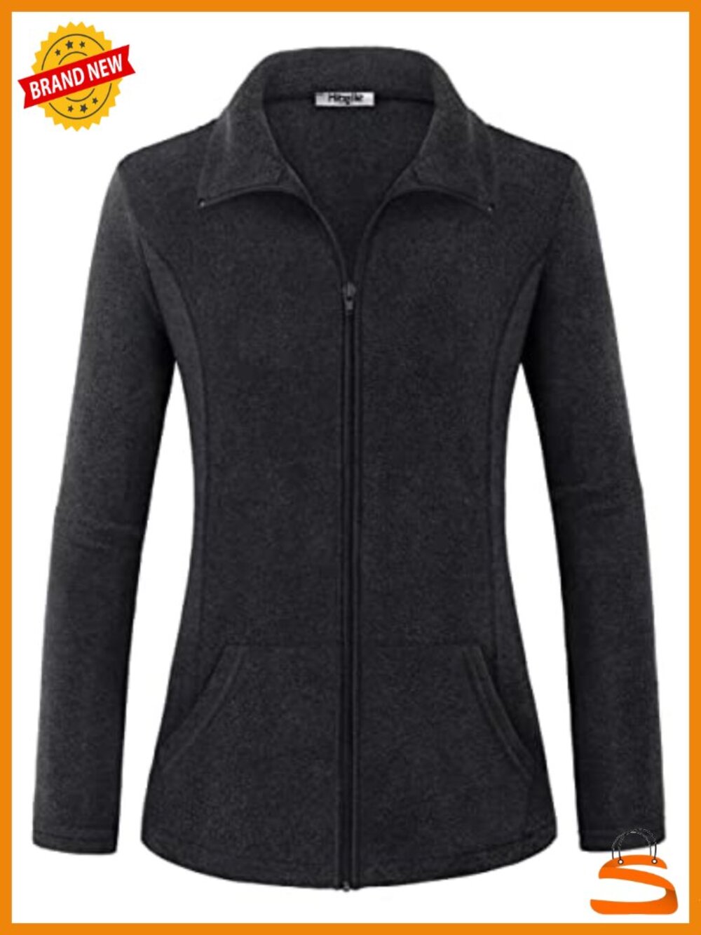 Women's Full-Zip Thermal Fleece Jacket with Pockets
